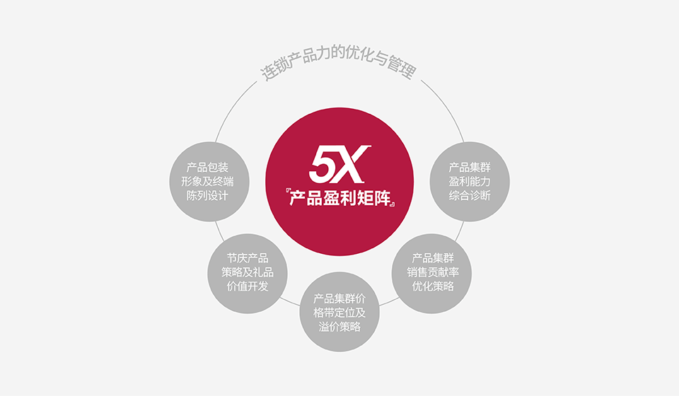 5X产品盈利矩阵