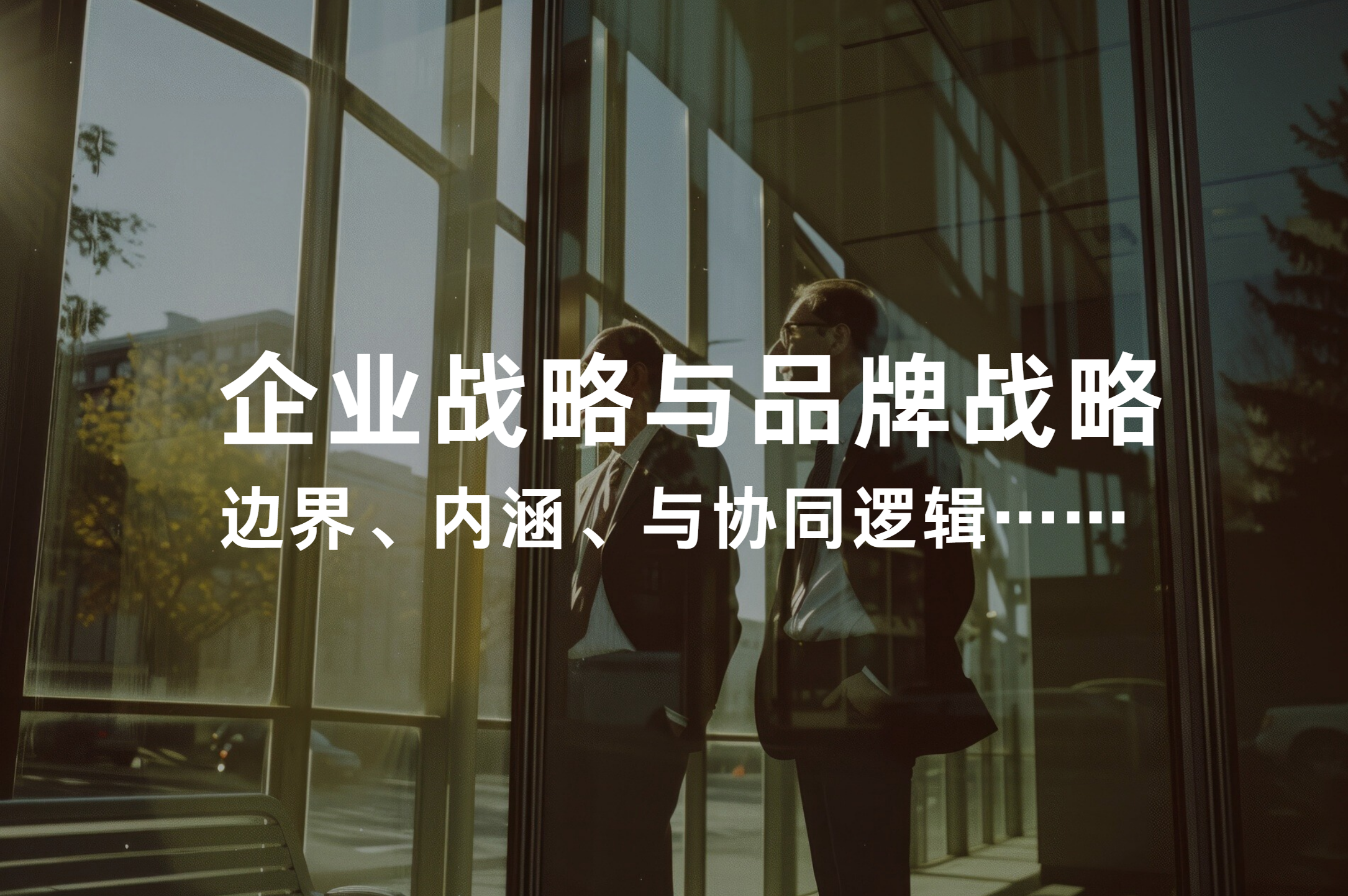 企业战略与品牌战略：边界、内涵与协同逻辑